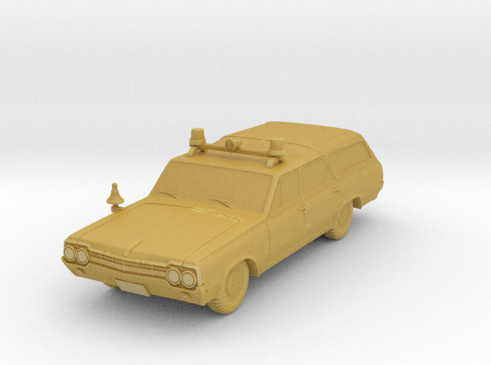 Fire Chief's Car (1:64) 3d printed