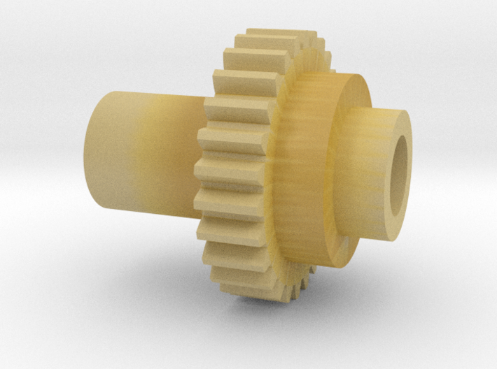 Inventing room Key Right Gear (9 of 9) 3d printed