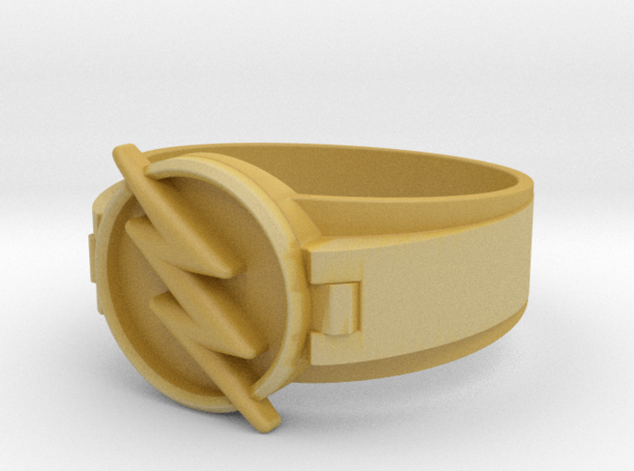 Reverse Flash Ring size 10 1/4 20mm 3d printed