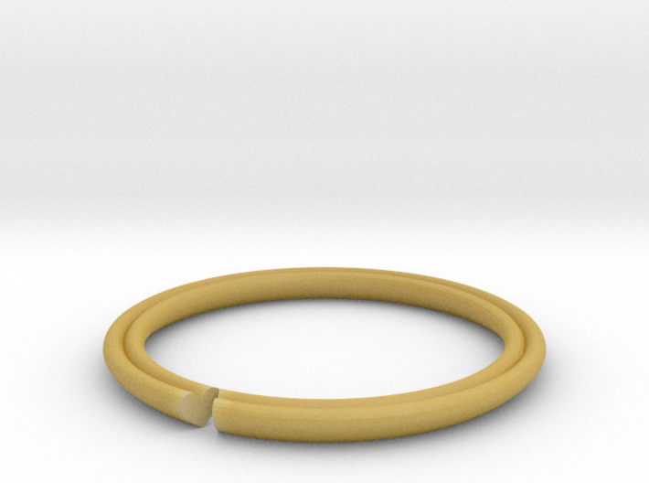 Secret Hidden Heart Ring (Size 7) 3d printed