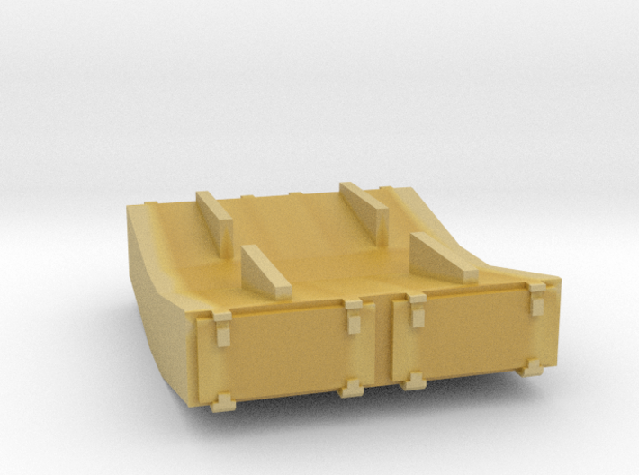 PRR 1½ ton Ice Bunker/Sump (1/160) 3d printed 