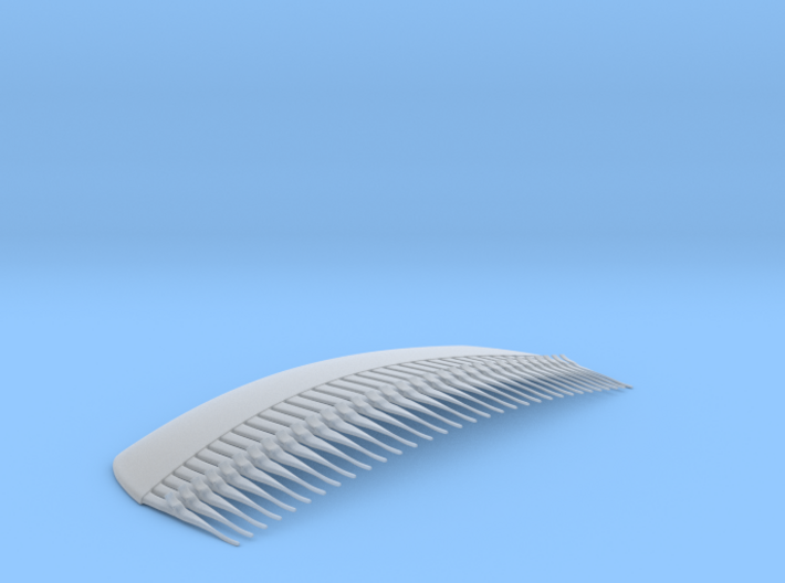 French Comb 3d printed