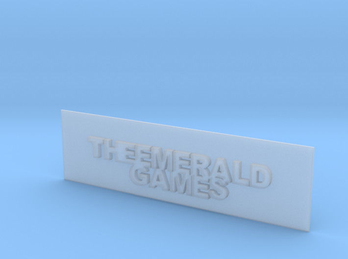 THE EMERALD GAMES PLAT 3d printed