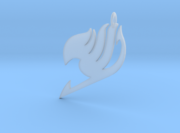 Fairy Tail Logo Pendant 3d printed
