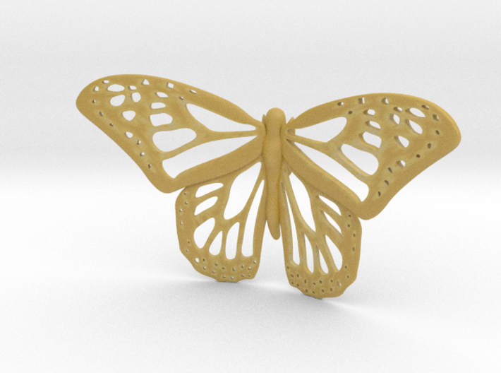 Monarch Miniature 3d printed 