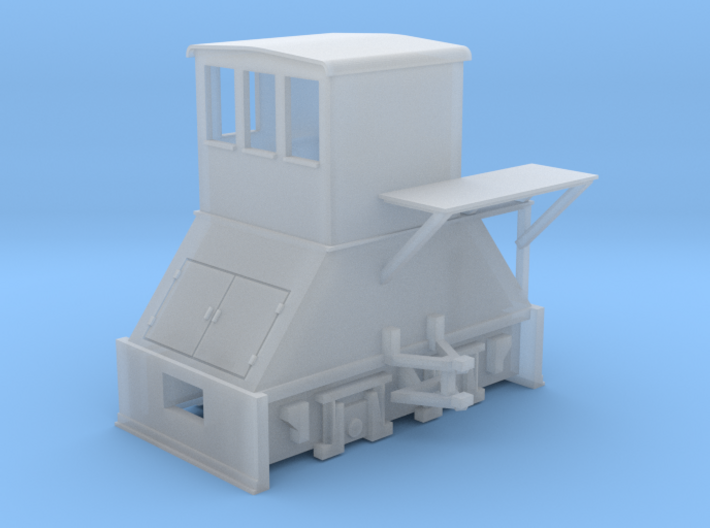 N-scale Coker (RIGHT-hand version) 3d printed 