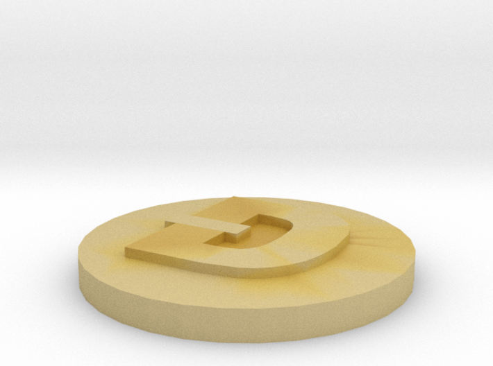 Dogecoin (VERSION 2) 3d printed