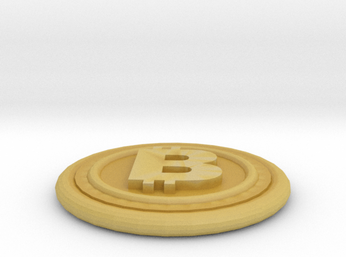 Bitcoin 3d printed