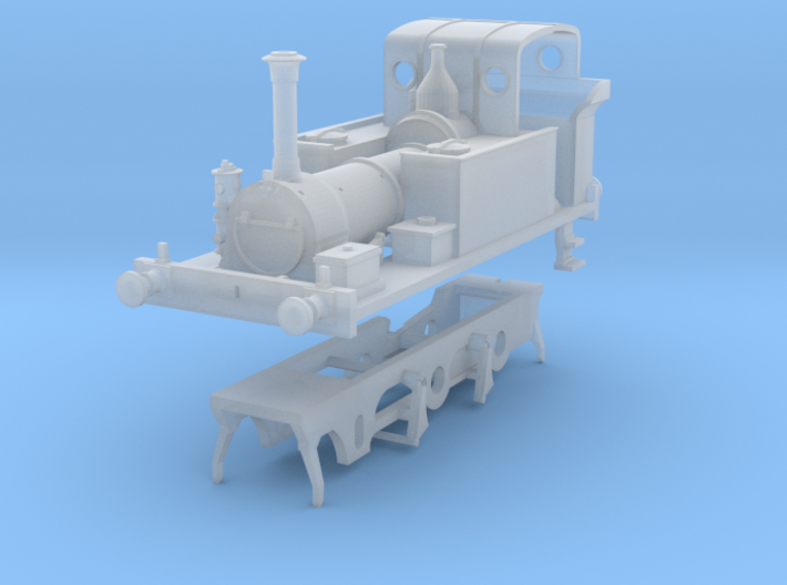 PLA Millwall Extension Railway 2. 4. 0t kit 3d printed