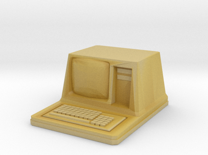Old'ish Sci-Fi computer 3d printed