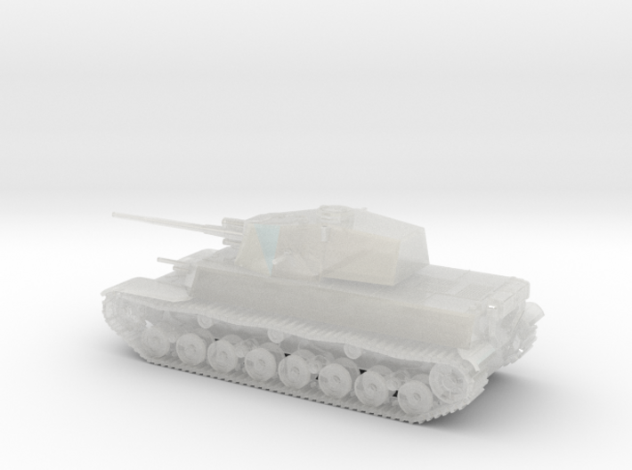 1/100 IJA Type 5 Chi-Ri Medium Tank 3d printed