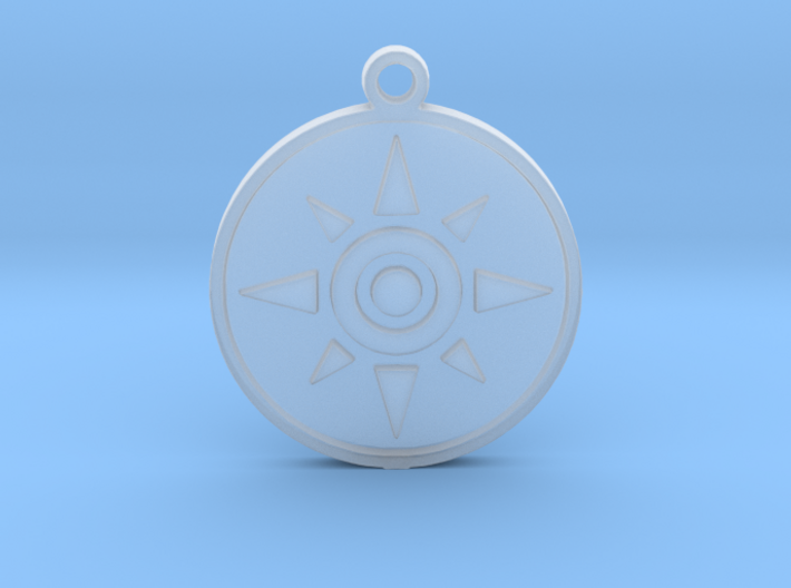 Digimon Crest of Courage 3d printed