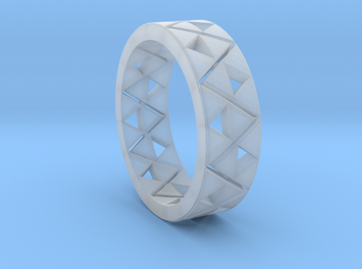 Triforce Ring Size 9 3d printed