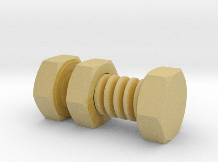 Impossible Nut And Bolt 3d printed