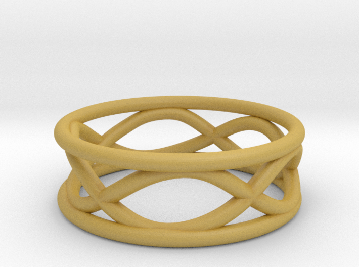 Infinity Ring- Size 7 3d printed
