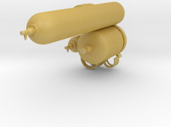gas cylinders in 1:32 3d printed 