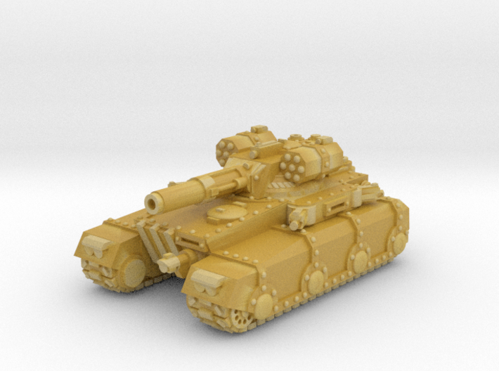 Irontank w. Medium Turret 3d printed