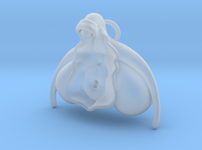 Anatomical Clit Charm 3d printed
