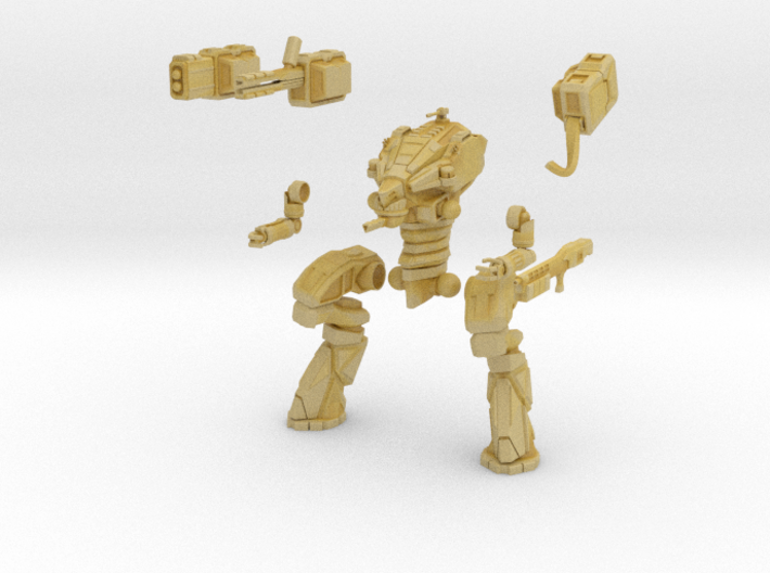 28mm scale mech - Wolverine 3d printed
