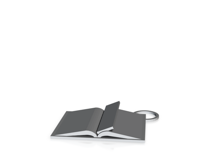 Book Keychain Custom 3d printed