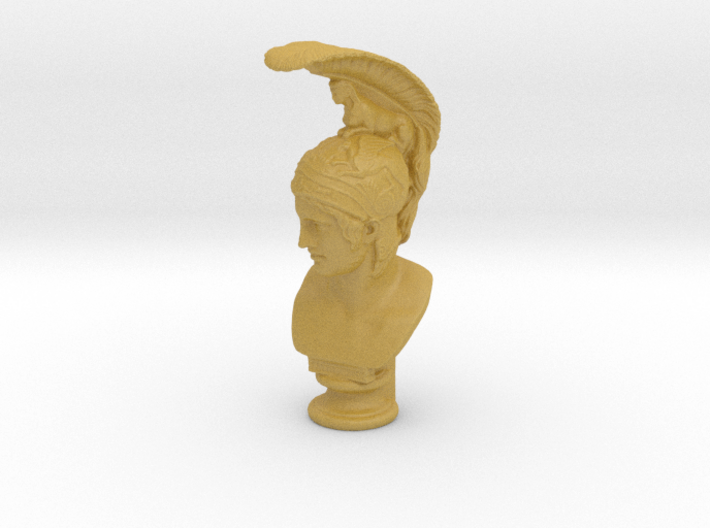 Bust of Ares, god of war 3d printed