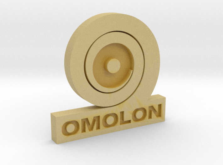 Omolon Foundry Personal Emblem 3d printed