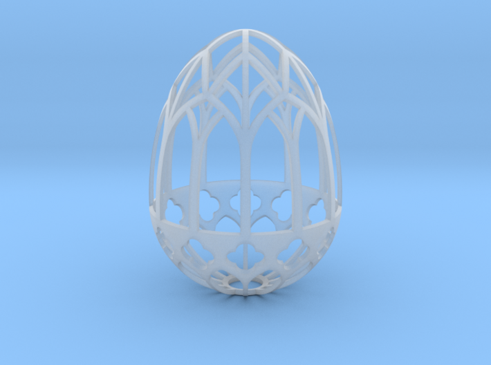 Gothic Egg Shell 1 3d printed