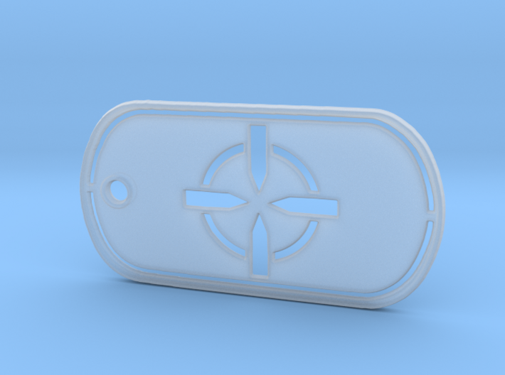 Battelfield 4 Ultimate Recon Dog Tag 3d printed