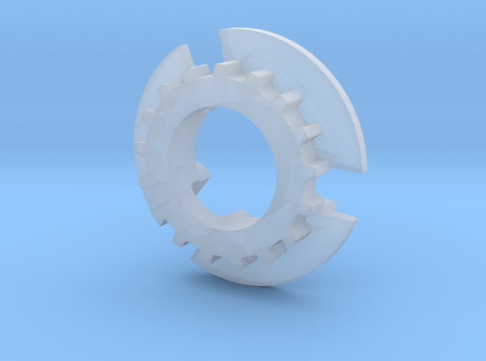 S99-S03_17 17 tooth pulley for 4WD system 3d printed