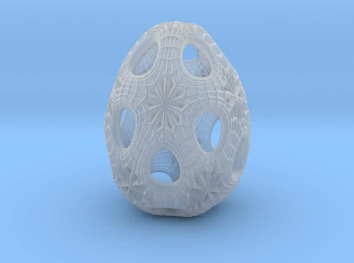 Christmas egg 1 3d printed