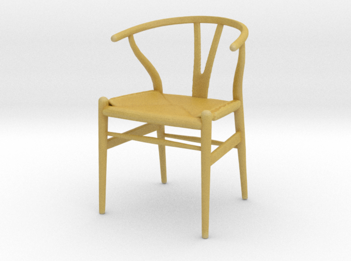 Hans Wegner Wishbone Chair - 1/18 Lundby Scale 3d printed