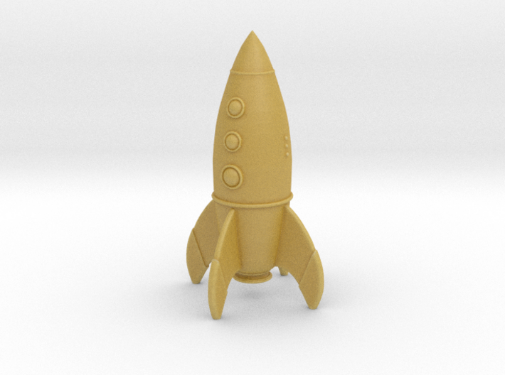 Rocket 3d printed
