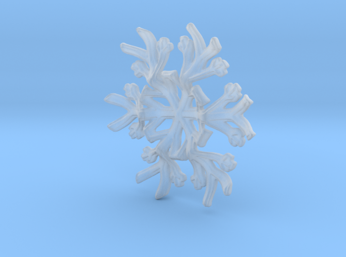 Snowflake Candle Stand 1 - d=60mm 3d printed