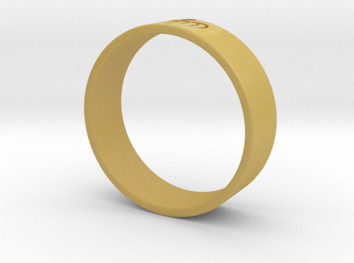 James Bond: Spectre Ring - Size 13.5 3d printed