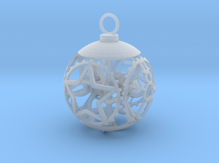 Gear Bauble 3d printed