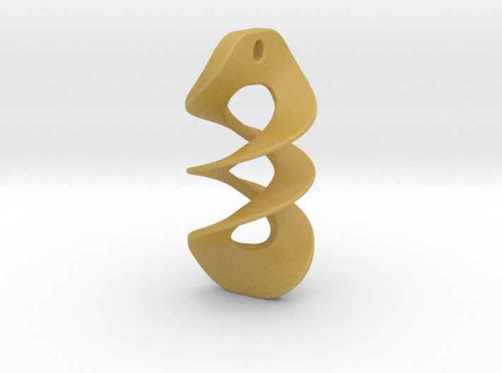 Geometric Necklace / Pendant-12 3d printed