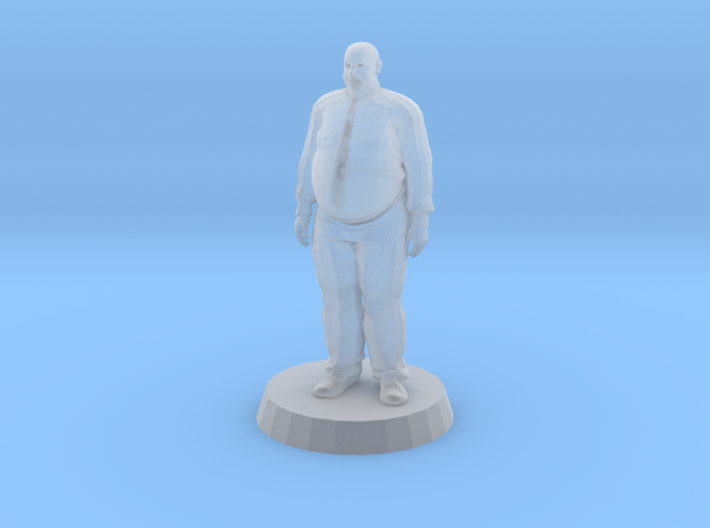 Fat Business Man 3d printed