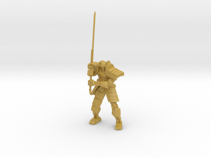 Robot Samurai Skeleton 01 3d printed