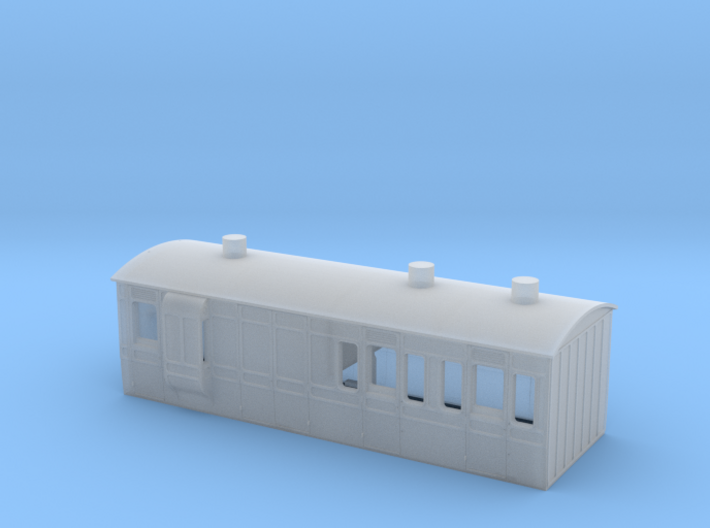 NSR 4wheel Brake Third body &quot;ABC&quot; - 4mm scale 3d printed