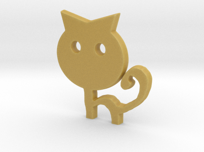Keychain Cat 3d printed