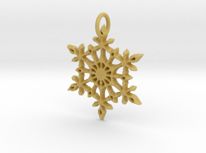 Snowflake 3d printed