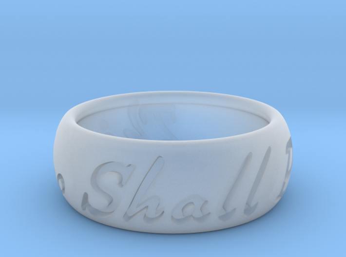 This Too Shall Pass ring size 11 1/2 3d printed