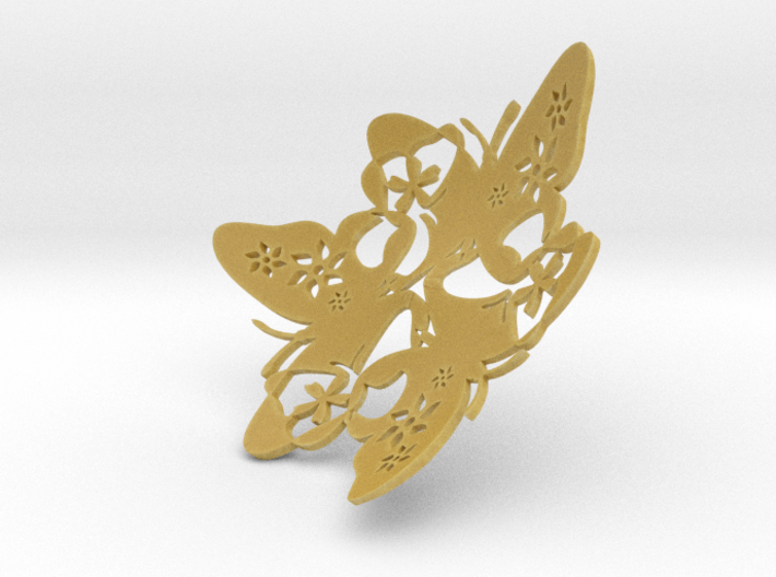 Butterfly Bowl 1 - d=10cm 3d printed