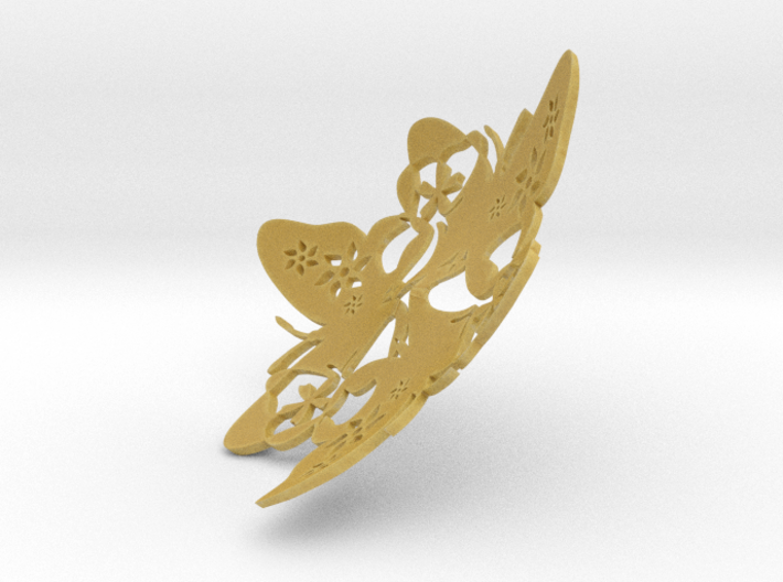 Butterfly Bowl 1 - d=20cm 3d printed