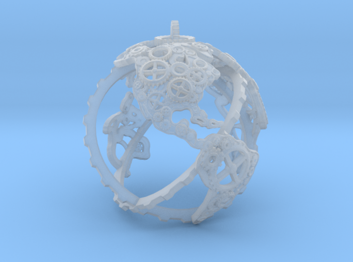 Gear Globe / Maker Globe Pendant 3d printed