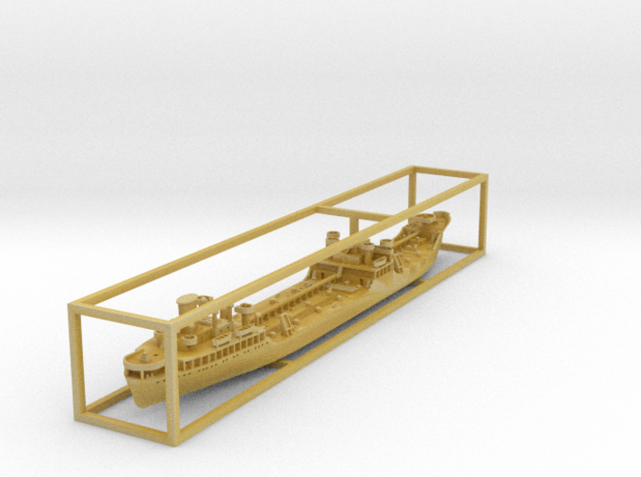 1:1250 scale model T2 tanker Capitol Reef 3d printed 