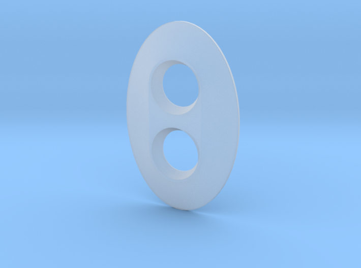 Dimmer Oval 3d printed