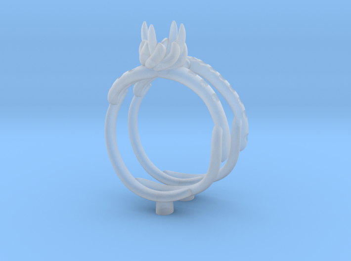 3D Printed Wax Resin Jewelry Bridal Set - INF2 3d printed