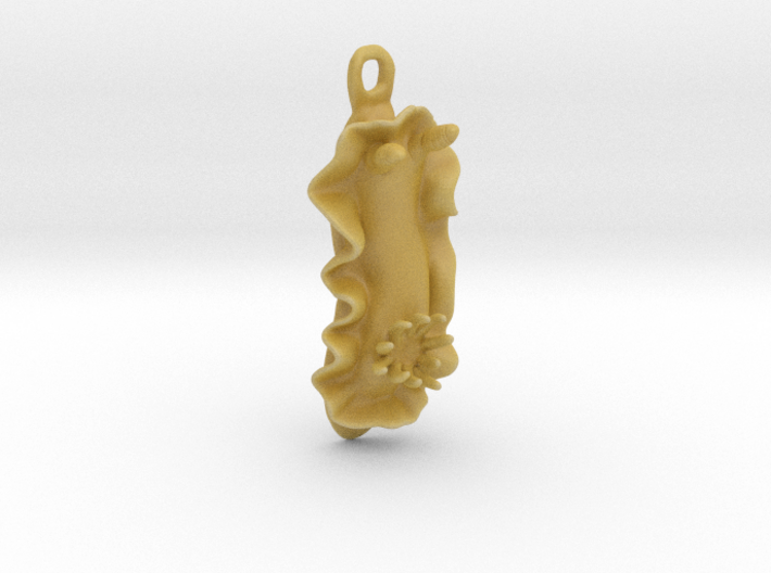 Becia the Nudibranch Pendant 3d printed