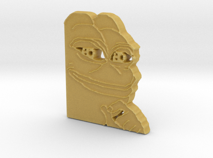 Pepe Pendant 3d printed